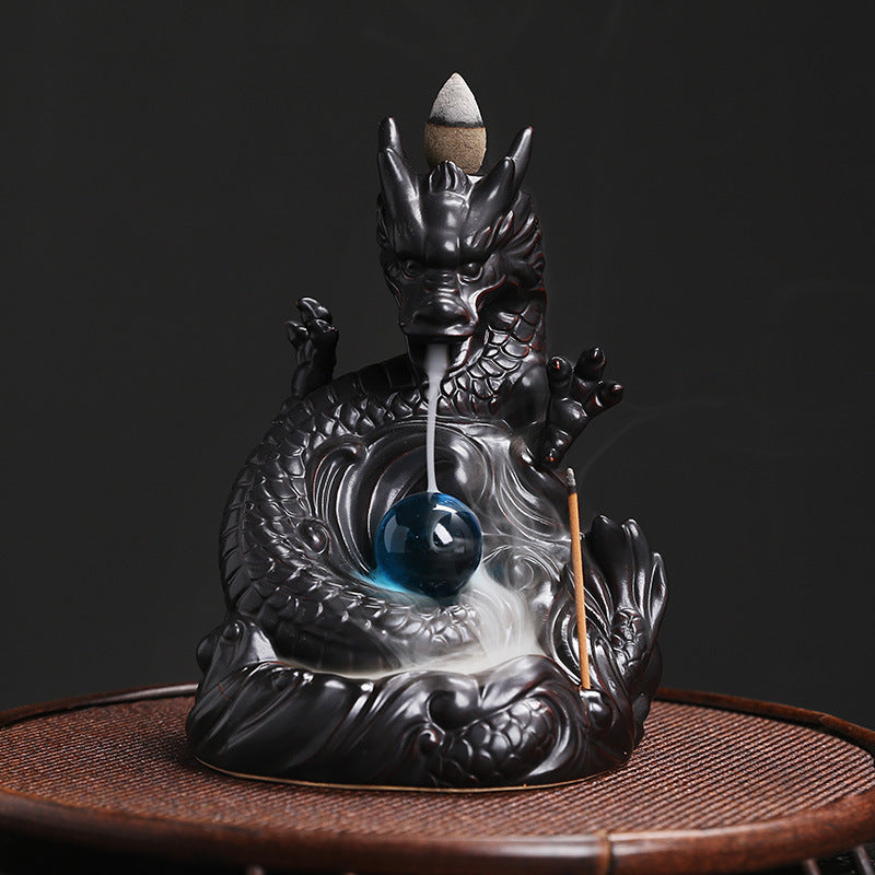 Backflow Incense Burner - Dragon Falls