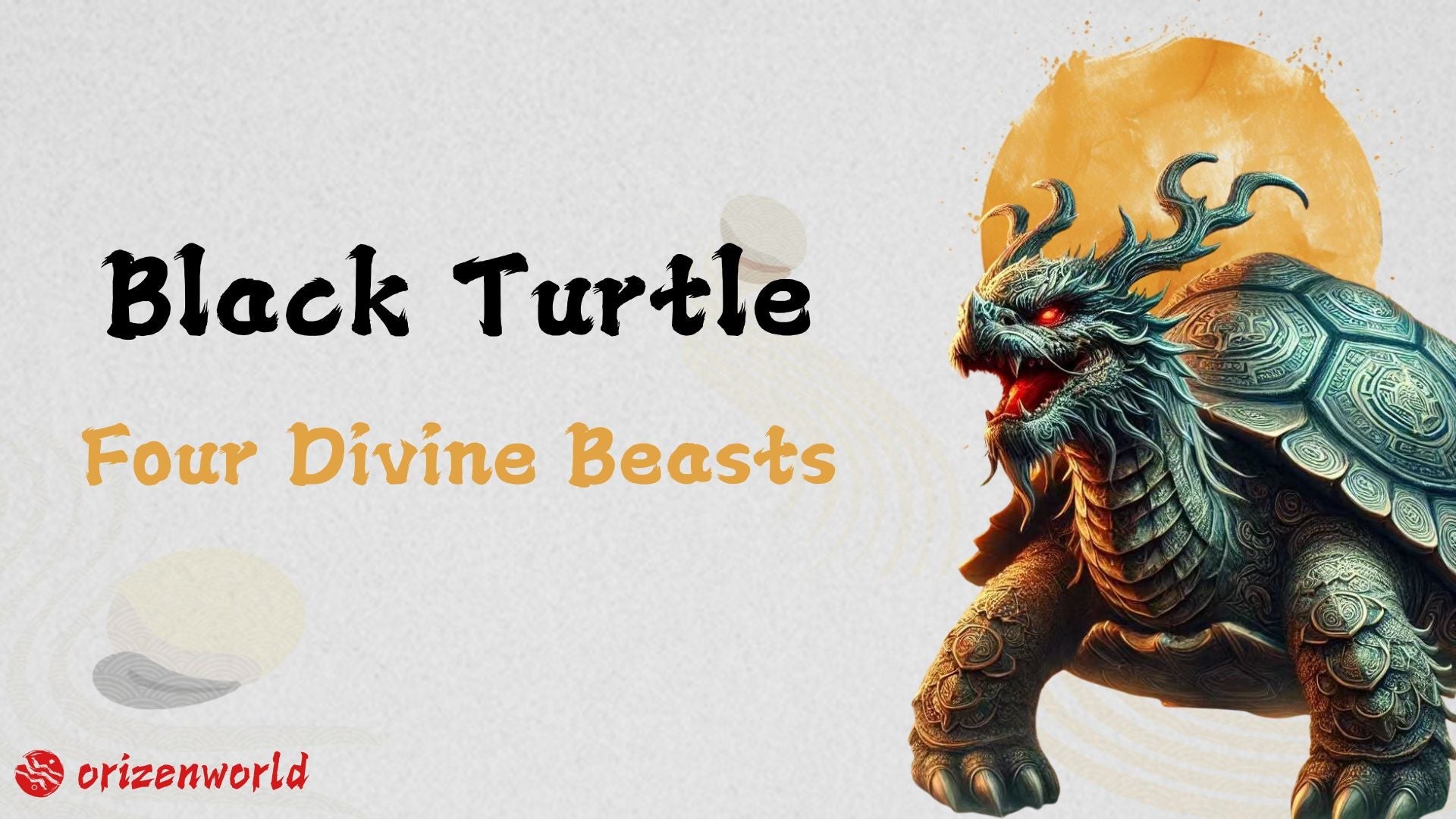 XuanWu: Black Turtle Of The North In Feng Shui