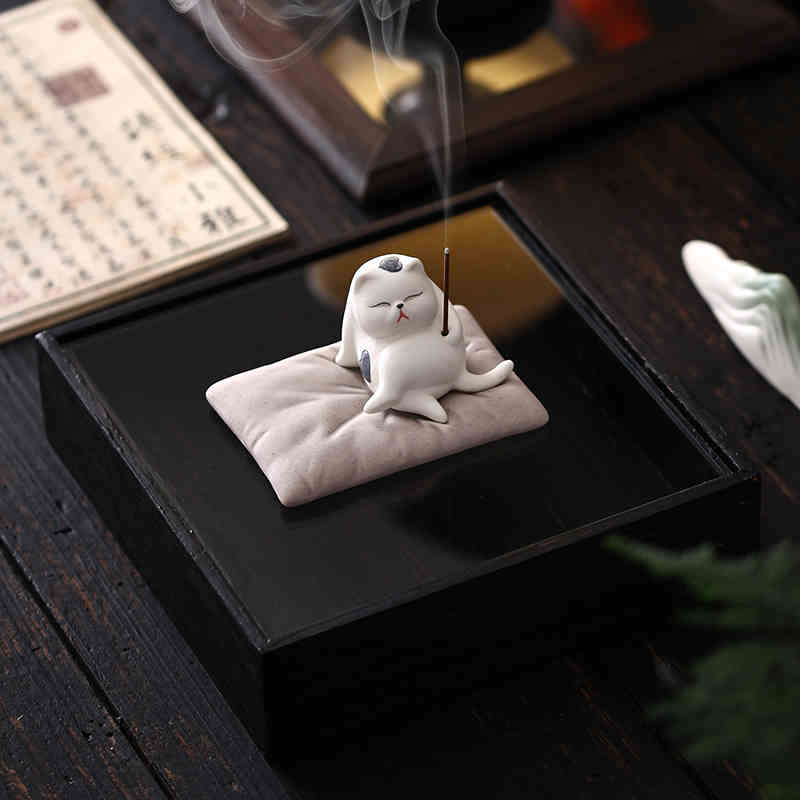 Cat Incense Holders