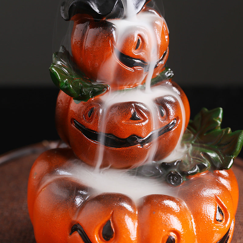 Backflow Incense Burner - Pumpkin Pile
