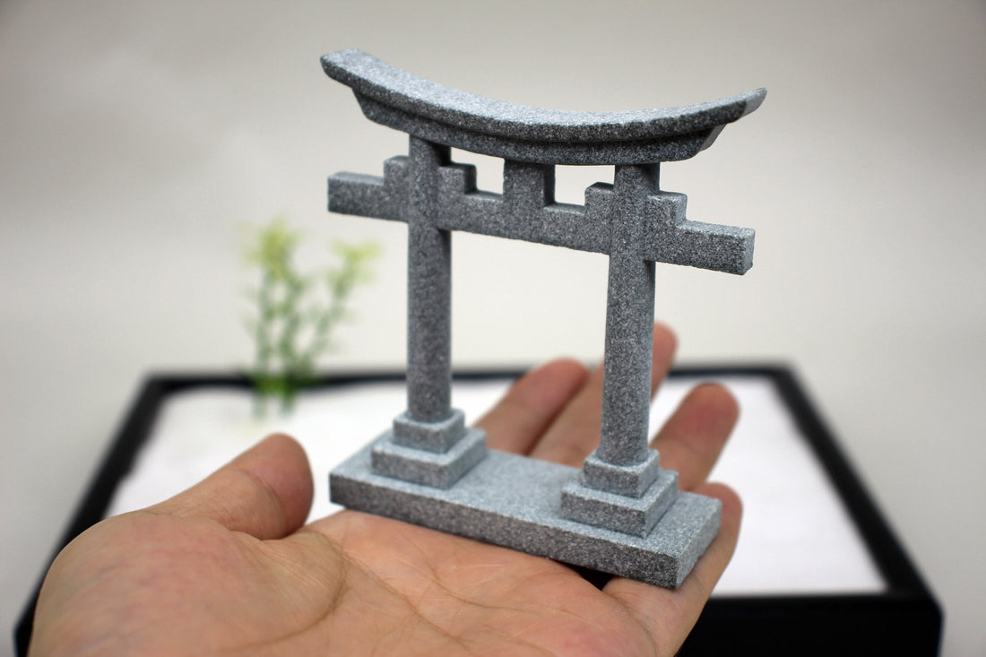 Japanese Torii Gate Statue