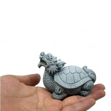 Mini Dragon Turtle Stone Figurine