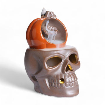 Backflow Incense Burner - Apple Skull