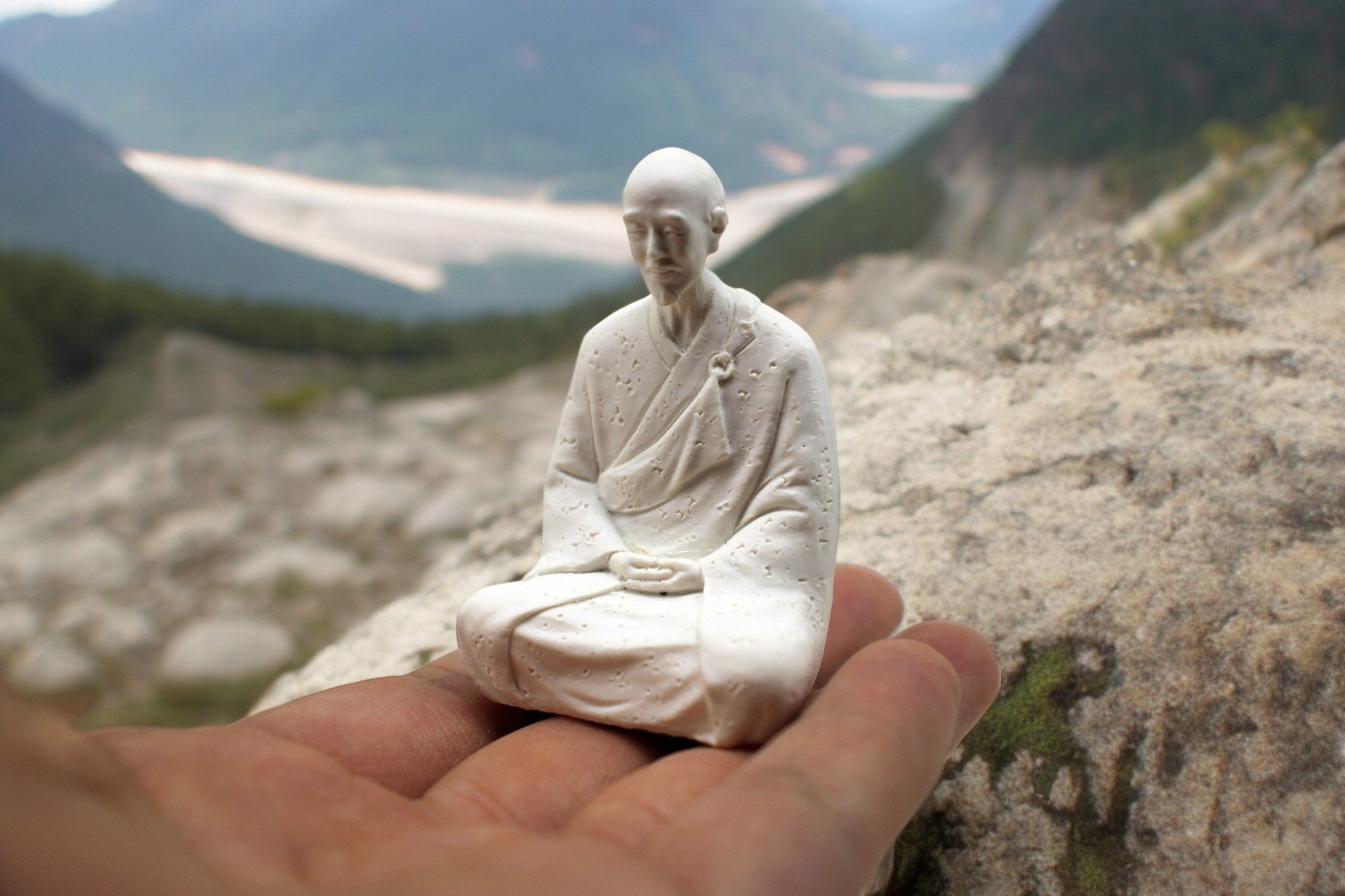 Photo Zen Master Zen Master Figurine - Hong Yi Master弘一法師