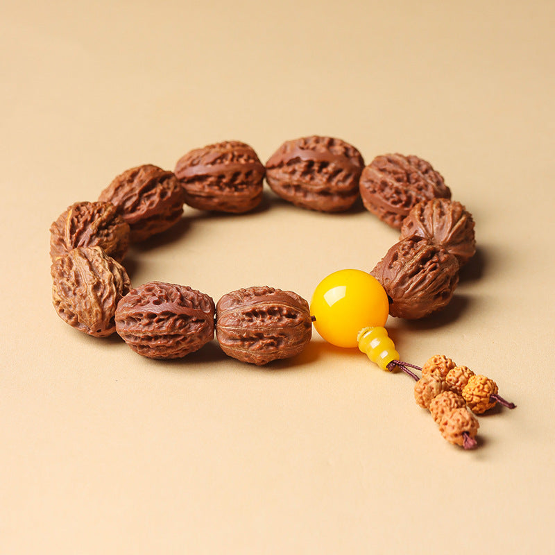 Walnut Beads Bracelet - Ananda