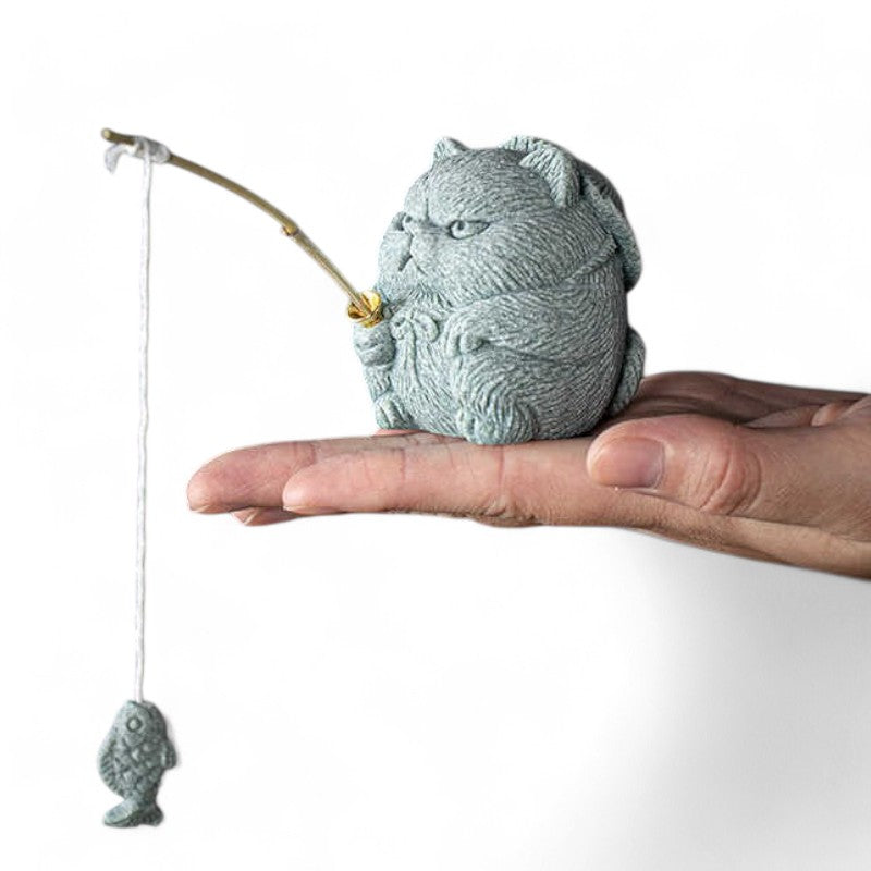 Incense Holder - Stone Cat Fishing
