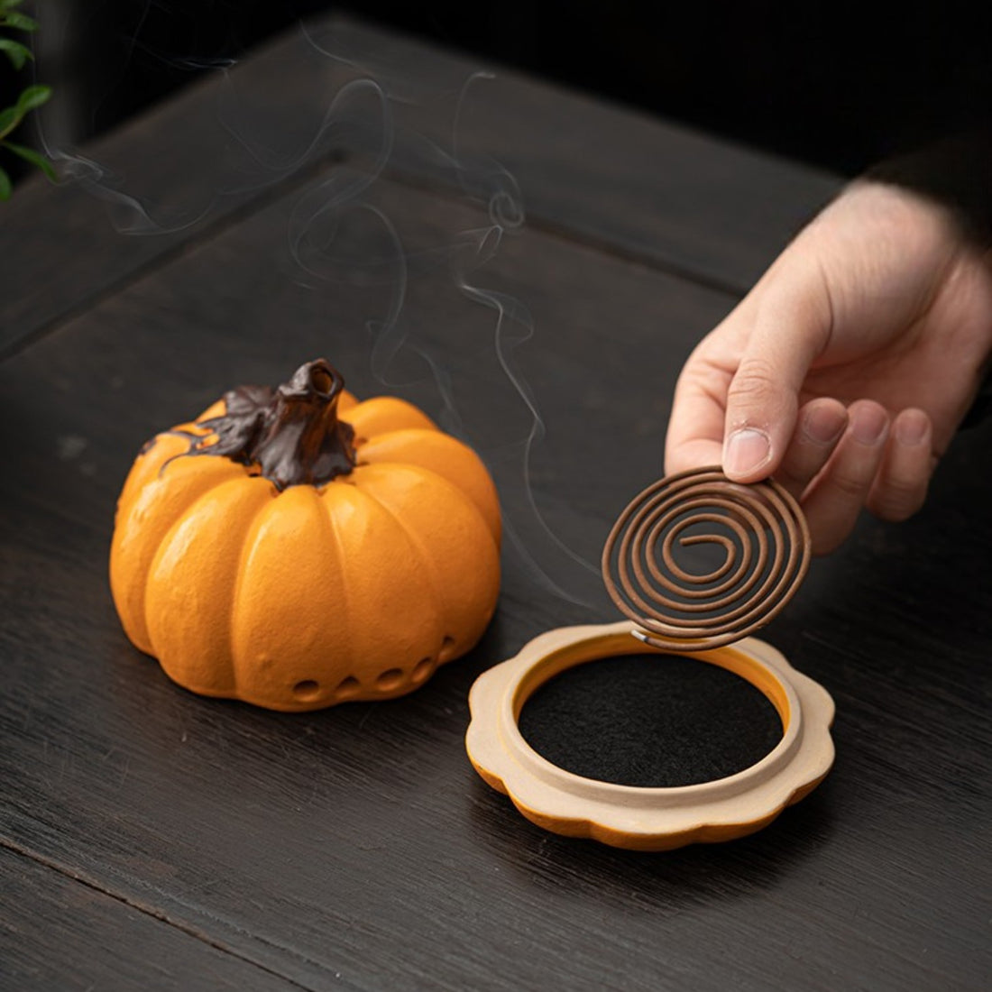 Incense Burner - Pumpkin