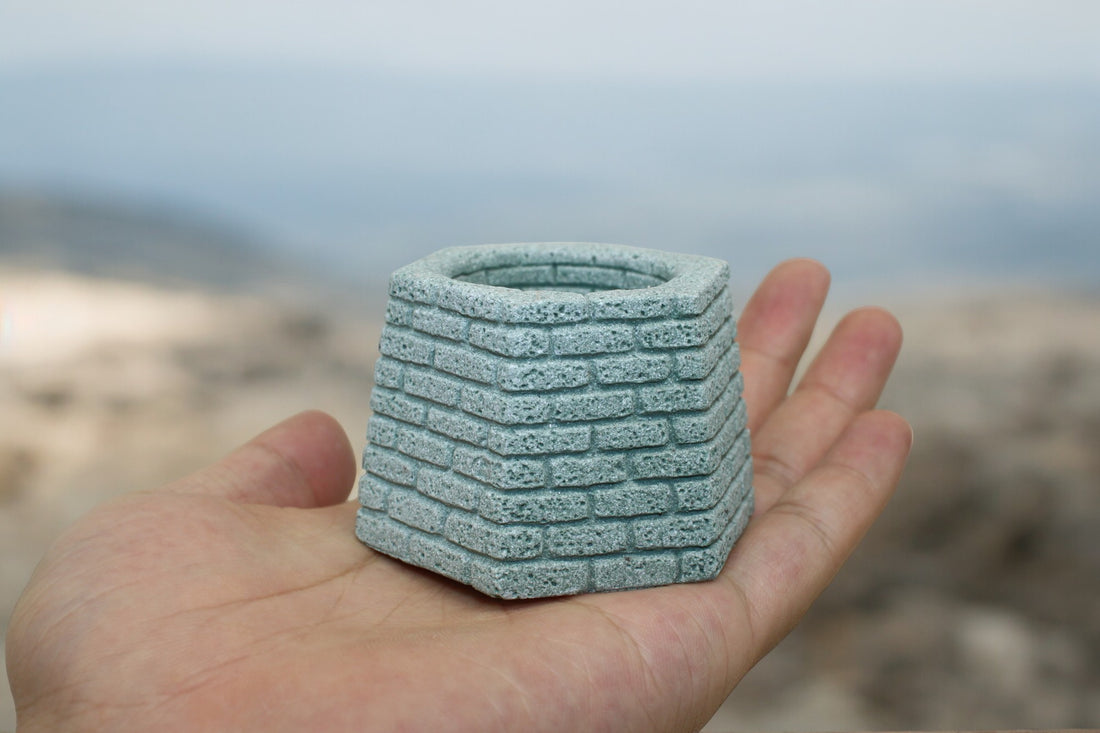 Stone Mini Water Well Statue