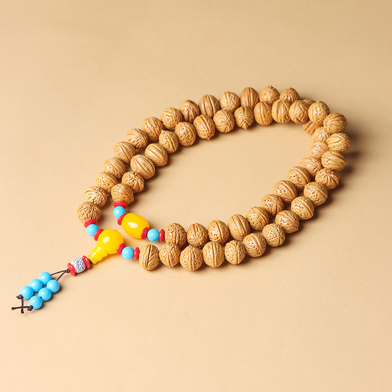 Walnut Prayer Beads - Sunyata