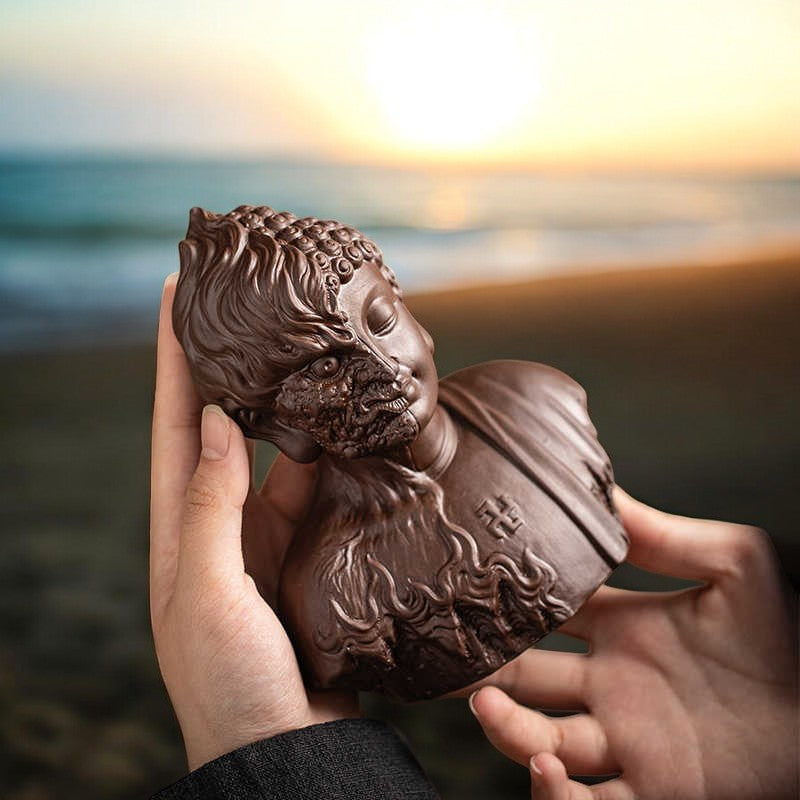 Incense Burner - Evil And Good Buddha