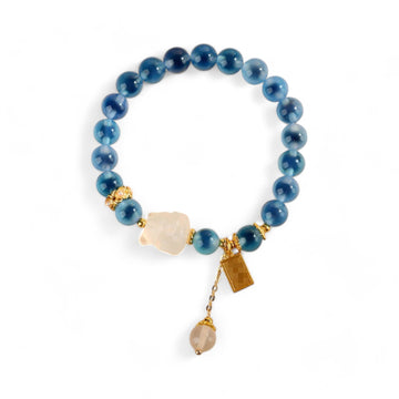 Crystal Nine Tailed Fox Bracelet - Luck