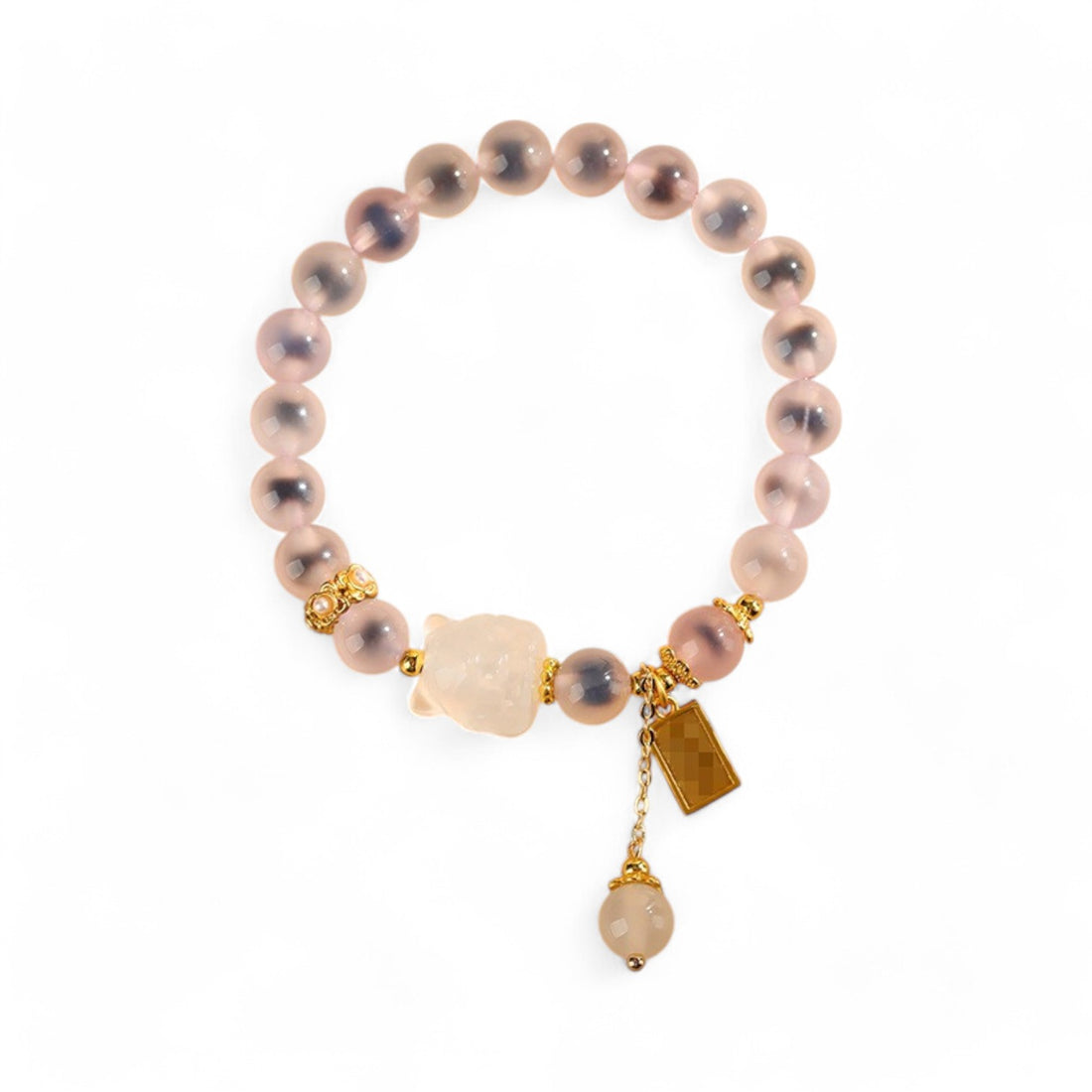 Crystal Nine Tailed Fox Bracelet - Luck